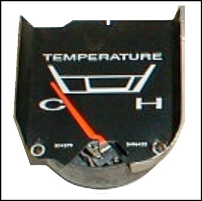 NOS PN 2496452 coolant temperature gauge for all 1965-66 Plymouth C-Body