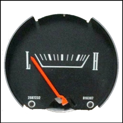 PN 2587232 oil pressure gauge for all 1966 Plymouth Barracuda