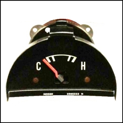 PN 2985223 coolant temperature gauge for 1971-74 Plymouth GTX - RoadRunner - Satellite and Dodge Charger - SuperBee with Rallye instrument cluster