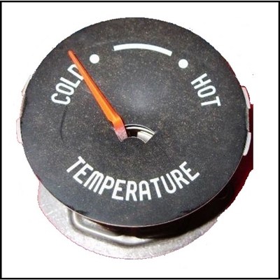 NOS p/n 1627497 coolant temp gauge for 1956 Plymouth Belvedere - Fury - Plaza - Savoy