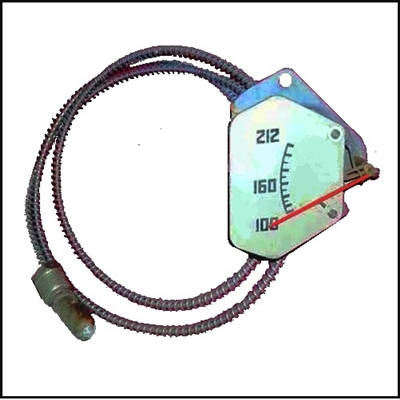 Temperature gauge with tube and probe for all 1936 Plymouth P1 and P2