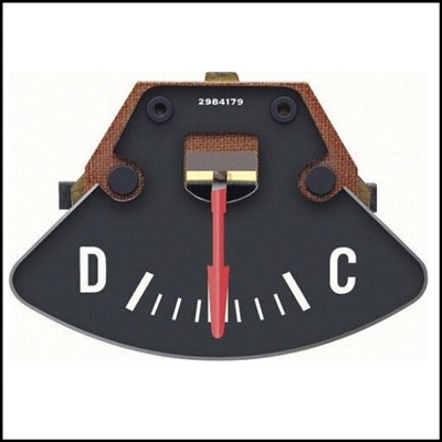 PN 2984179 amp meter for 1970-74 Plymouth and Dodge E-Body with Rallye dash