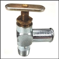 Original-equipment style manual heater water shut-off valve