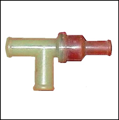 Power brake vacuum check valve for 1960-61 Plymouth Belvedere - Fury - Savoy - Sport Fury and 1960-61 Dodge Dart - Polara