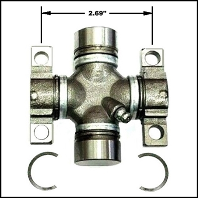 PN 857997 - 1752623 universal joint with bearing blocks for 1940-59 Chrysler & Imperial
