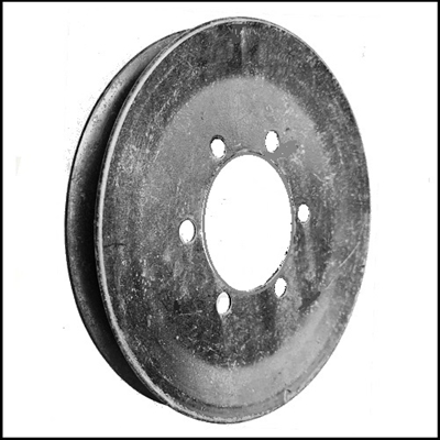 NOS PN 677541 lower fan belt pulley for 1937-50 Chrysler Corp.6-cyl passenger cars