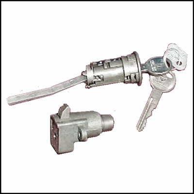 NOS PN 2935840 matched glovebox & decklid locks w/keys for 1969 Chrysler New Yorker - Newport - 300 and all 1969 Imperial