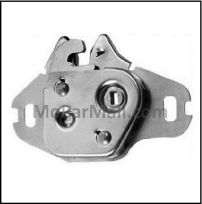 Trunk lock assembly for 1965-69 Plymouth Fury; 1965-72 Dodge Monaco - Polara - 880; 1962-72 Chrysler and 1965-72 Imperial