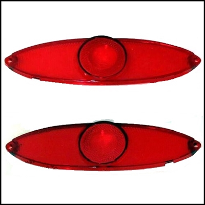 NOS tail/stop/turn signal lamp lenses for 1960-61 Plymouth Valiant V100 - V200