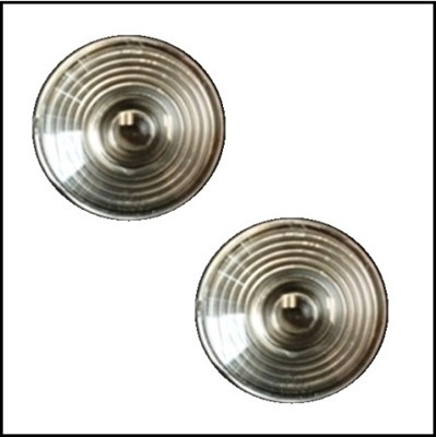 (2) 1297582 parking/turn signal lamp lenses for 1950 Chrysler C50 - C52