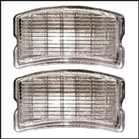 NOS PN 885771 parking light lenses for early 1941 Chrysler Royal - Windsor