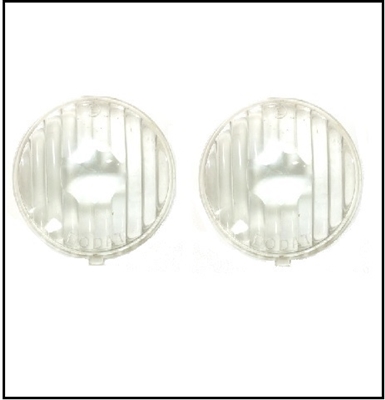 Pair of genuine MoPar, new-old-stock back-up lamp lenses for 1953-54 Dodge Coronet - Meadowbrook - Royal