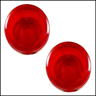 Pair of NOS PN 2421183 tail light lenses for 1963 Dodge Dart 170