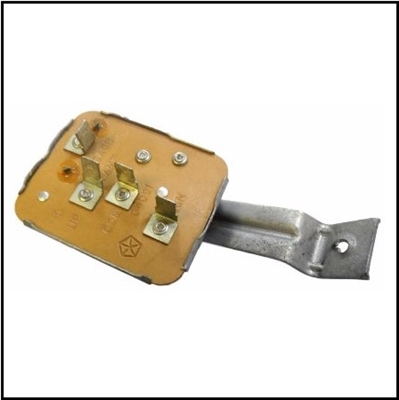 MoPar PN 2983828 - 3879514 low fuel level warning relay for 1970-73 Plymouth and Dodge E-Body
