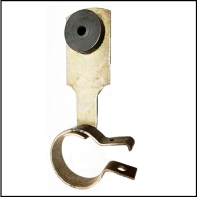 NOS PN 1328481 exhaust pipe front bracket for 1953-54 DeSoto FireDome and 1953-54 Chrysler Imperial - New Yorker