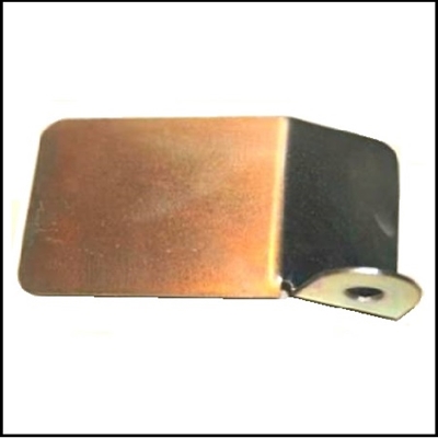 Oil pressure gauge sending unit heat shield for 1966-71 Plymouth and Dodge B-Body E-Body with 426 Hemi engine