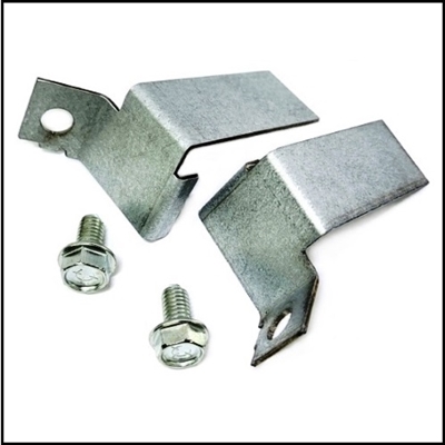 PN 3466384 - 34663855 brake and fuel line rock guards for 1971-74 Plymouth GTX - RoadRunner - Satellite and all 1971-74 Dodge Charger - Coronet