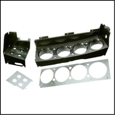 Instrument panel switch and gauge cluster back shells for 1970-74 Plmouth & Dodge E-Body with Rallye dash