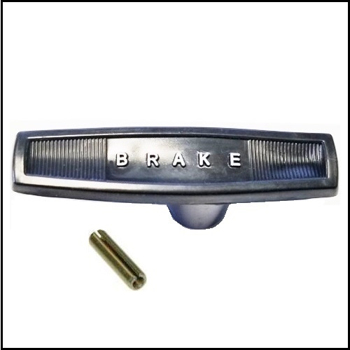 PN 2409450 emergency brake handle w/roll pin for 1963-66 Plymouth