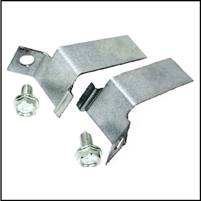 PN 3404074 - 3404075 brake and fuel line rock guards for 1970-74 Plymouth and Dodge E-Body
