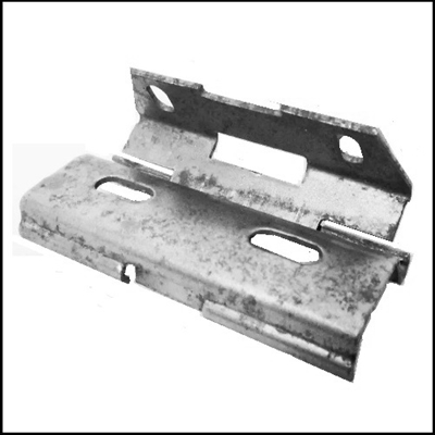 NO PN 1879538 fuel filler door hinge & spring assembly for 1957-58 Plymouth; 1957-59 Dodge; 1958-59 DeSoto & 1958-59 Chrysler