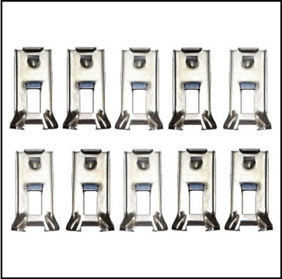 (10) door sill moulding retaining clips for all 1946-49 P-15 Deluxe and Special Deluxe