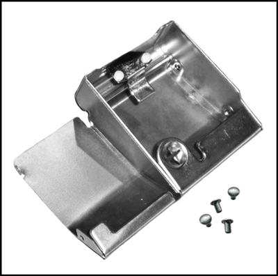 Front ash receiver for 1967 and 1969 Plymouth Barracuda; 1967 Dart - Valiant and 1969-76 Dart - Demon - Duster - Scamp - Sport - Valiant