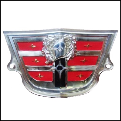 PN 1646444  medallion for the grill, deck lid or tailgate of all 1956 Dodge Coronet - Custom Royal - D500 - Royal Sierra
