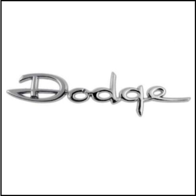 PN 2449715 hood nameplate for 1965 Dodge Dart 170 - 270 - GT