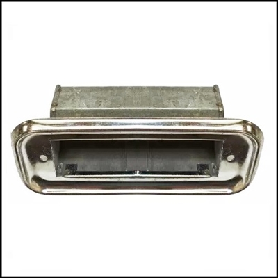 NOS PN 1593689 rear ash receptacle retainer for 1955-56 Plymouth Belvedere - Fury - Plaza - Savoy & 1955-56 Dodge Custom Royal - Coronet - Royal