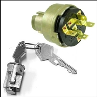 PN 2097628 - 2497158 - 2864258  ignition/starter switch and lock cylinder for 1960-71 Dodge convention cab & compact trucks and vans
