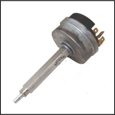 PN 2770379 - 2631648 windshield wiper/washer switch for 1966-67 Plymouth B-Body with variable speed wipers