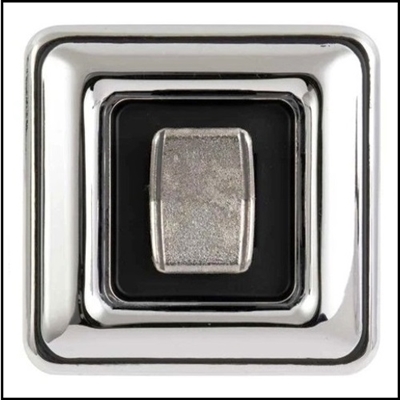 NOS MoPar PN 2926118 - 3747286 single-gang electric window lift switch for 1969-76 Plymouth Barracuda - GTX - Fury - Satellite; 1969-76 Dodge Challenger - Charger - Coronet - Monaco - Polara; 1969-76 Chrysler & 1969-76 Imperial
