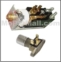 PN 1888599 - 1841895 - 1881938 headlight switch and floor dimmer switch for 1961-64 Dodge Trucks