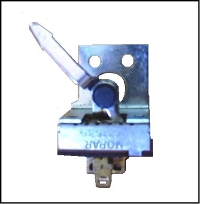 2-speed heater blower switch for 1966-67 Dodge Charger - Coronet without AC