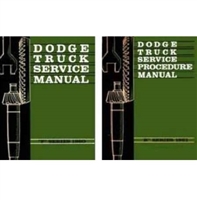 Reprint of the original shop manual for 1960 Dodge Trucks and the supplement for 1961 models