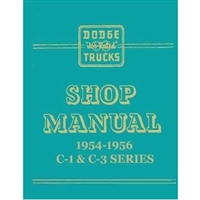 Factory Shop - Service Manual for 1954-1956 Dodge Trucks
