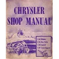 Factory Shop - Service Manual for 1953 Chrysler