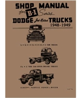Factory Shop - Service Manual for 1948-1949 Dodge Trucks