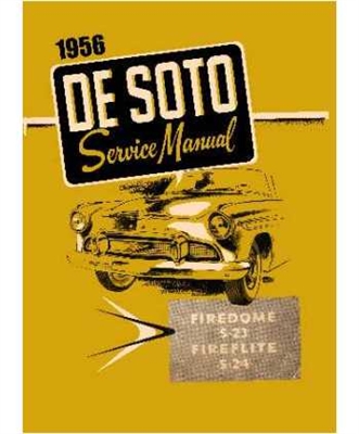 Factory Shop - Service Manual for 1956 DeSoto