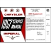 Factory Shop - Service Manual 1957 Chrysler & Imperial