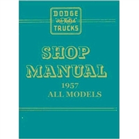 Factory Shop - Service Manual for 1957 Dodge Trucks
