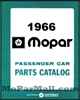 Illustrated MoPar Factory Parts Manual for 1966 Plymouth - Dodge - Chrysler - Imperial