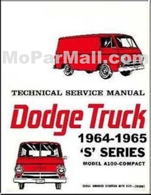 Shop - Service Manual for 1964-1965 Dodge A100 Truck & Van