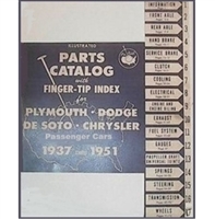 Illustrated MoPar Parts Digest for 1937-1951 Plymouth - Dodge - DeSoto - Chrysler