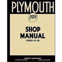 Factory Shop - Service Manual for 1938 Plymouth