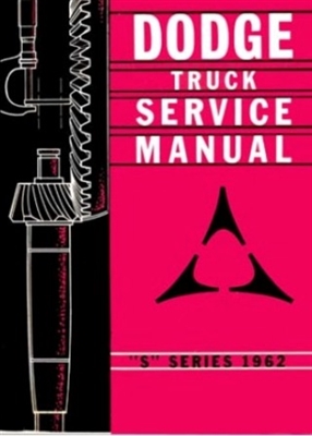 Factory Shop - Service Manual for 1962 Dodge Truck