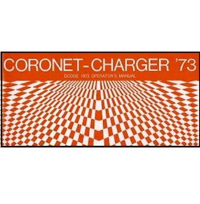 Chrysler Corp. licensed reprint of the original owner-operator manual for all 1973 Dodge B-Body