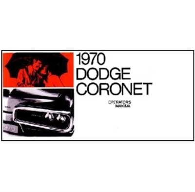 Factory Owner's Manual for 1969 Dodge Coronet