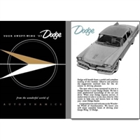 Factory Owner's Manual for 1957 Dodge Passenger Cars